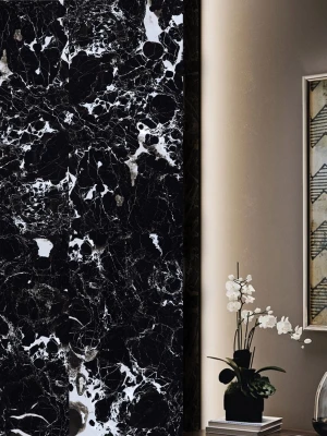 Matētas flīzes IMPERIAL BLACK MARBLE, 60x120 cm, AM